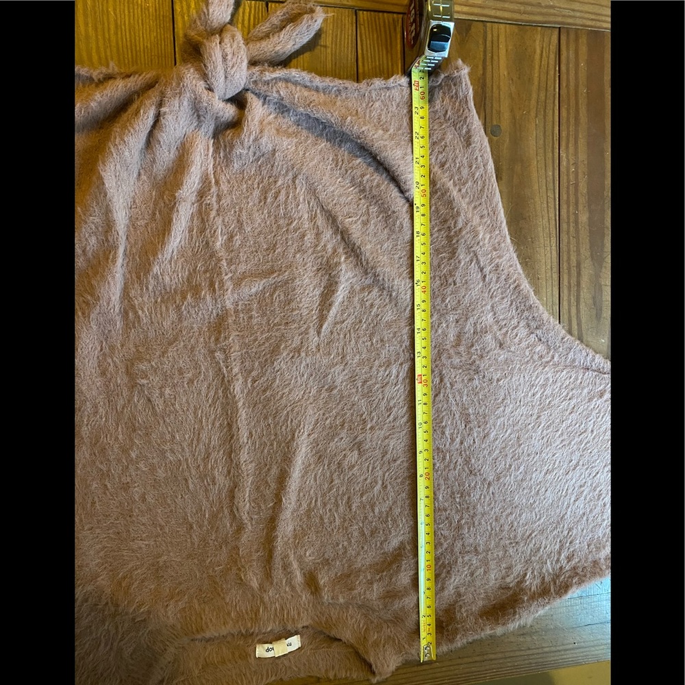 Soft Fuzzy Fur Multi-Way Top - image 5